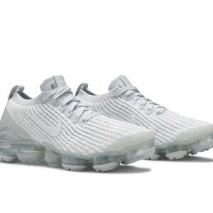 Nike Air VaporMax Flyknit 3 White Sneakers